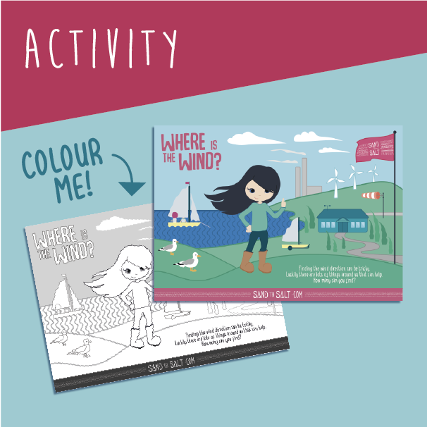 'Where is the wind?' colouring resource