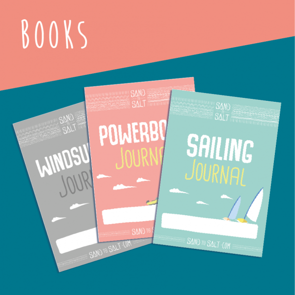 Sailing, powerboating, windsurfing, watersports sports logbook journal for progression and mindset