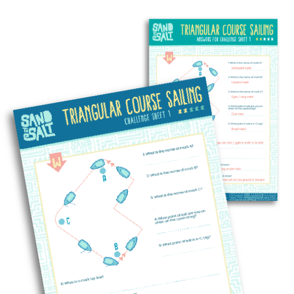 Sailing a triangular course challenge test sheet
