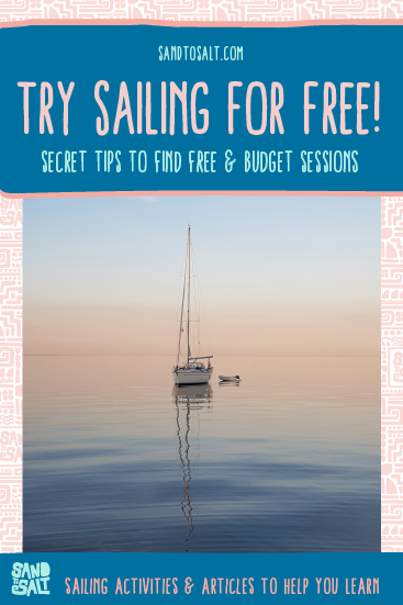 How to start sailing for free!