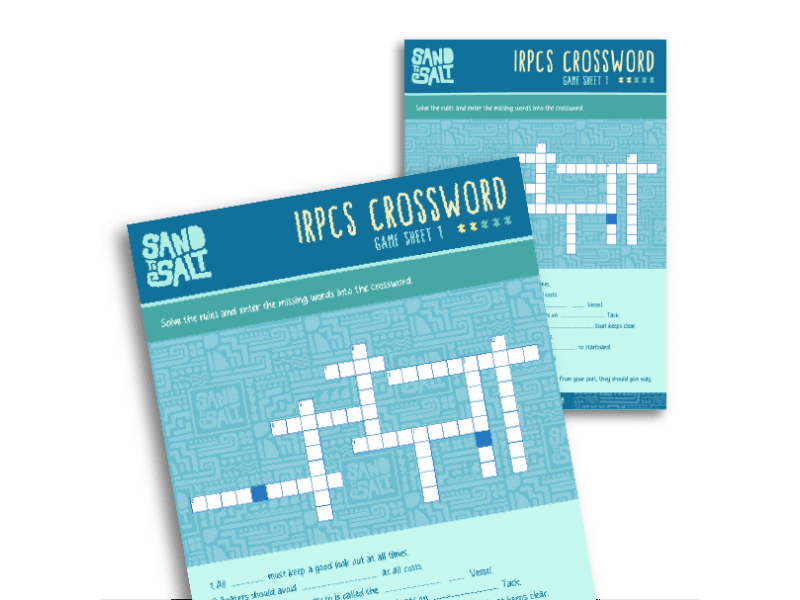 IRPCS Colregs Activity 2 Crossword