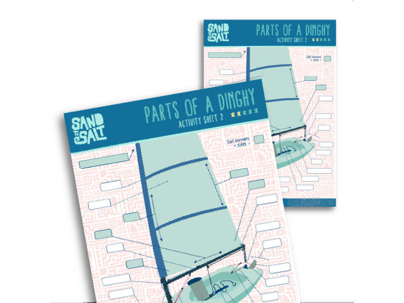Sailing Dinghy Parts Activity Sheet 2