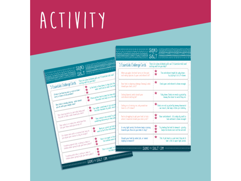 5 Essentials Sailing Cards