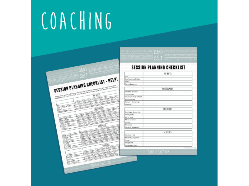 Sessions Planning Checklist