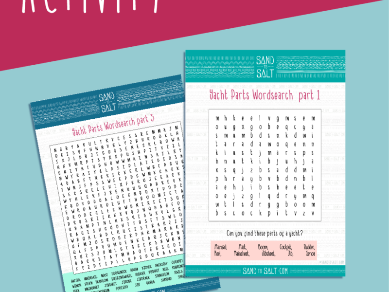 Yacht Parts Wordsearch