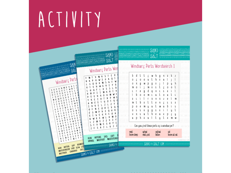 Windsurfer Parts Puzzles