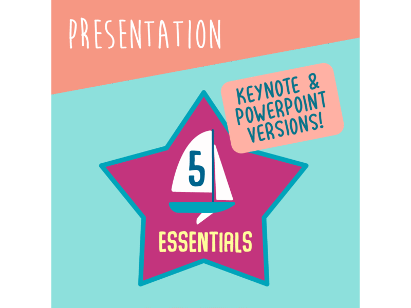 Sailing 5 Essentials Presentation