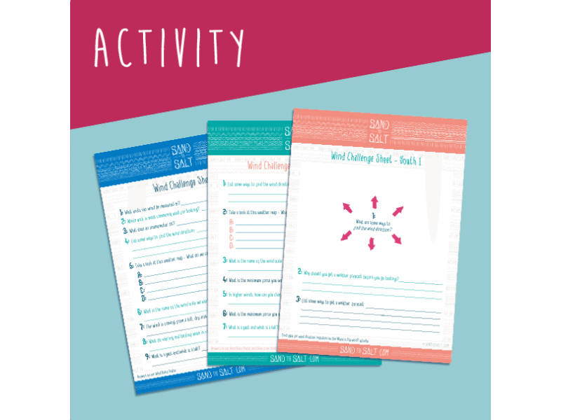 Wind Challenge Sheets